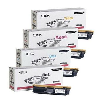 Original Multipack Xerox Phaser 6120 Printer Toner Cartridges (4 Pack) -113R00692