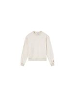 sudadera champion crewneck mujer beige