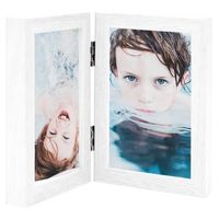 marco de foto collage plegable blanco 2x21x297 cm vidaxl