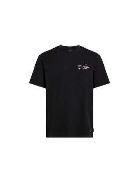 Camiseta O'Neill Retro Back Print Hombre Negro