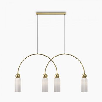 Lámpara colgante antic (4 luces)