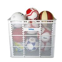 canasta - capacidad 1012 balones 475 x 535 x 62cm - color blanco