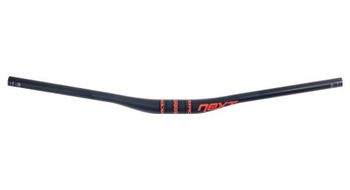 Race face next 35 manillar de carbono riser   20 mm rise black orange