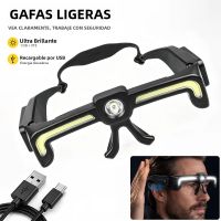 nuevas gafas de trabajo con iluminacion por induccion lentes a prueba de polvo y viento lampara con carga y portatiles