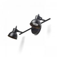 aplique de pared rosita 2 luces