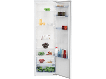 Frigorífico una puerta integrable - Beko BSSA315K4SN, Cíclico, 177.5 cm, 309 l, Sin panelar