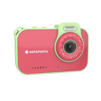 Cámara Deportiva AgfaPhoto Realikids Cam Waterproof 2 12MP HD Sumergible Filtros Selfie Juegos