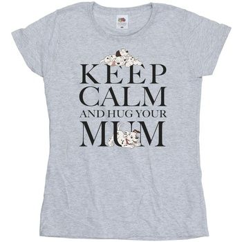 Dessins Animés Camiseta Keep Calm para mujer