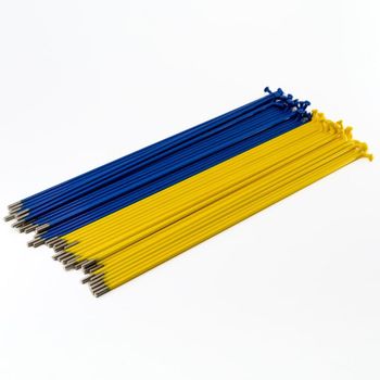 Source Spokes (Pattern Alternating) - Blue/Yellow 188mm