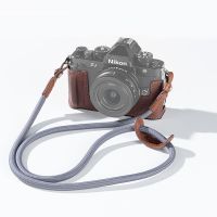 estuche protector de cuero marron smallrig para nikon zf-5096