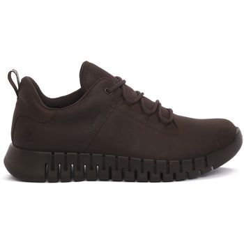 Ecco Deportivas Moda GRUUV LEA MOCHA para hombre