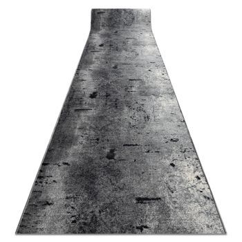 Alfombra De Pasillo Con Refuerzo De Goma Marl Hormigón, Gris 80 Cm 80x220 Cm