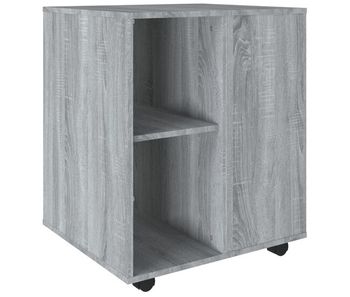 Vidaxl armario con ruedas madera contrachapada gris sonoma 60x53x72 cm