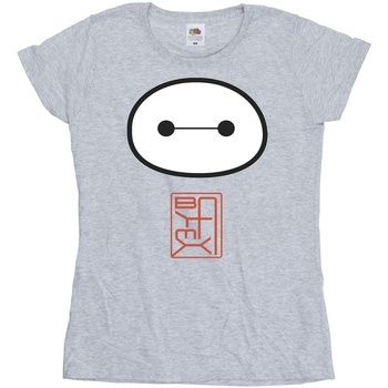 Disney Camiseta manga larga Big Hero 6 para mujer