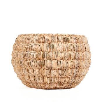 Cesta Hoja Plátano Bazar Bizar Tatum - Natural
