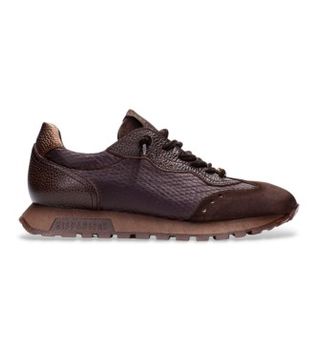 Hispanitas para mujer. HI264955 Zapatillas de Piel Oregon marrón (39), Plano, Cordones, Casual