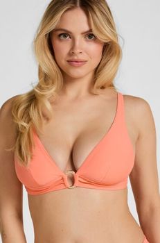 Hunkemöller Triangle Bikini Top Luxe Naranja
