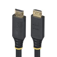 cable hdmi activo startech 10m conectores de agarre uhd 4k60hz 18gbps
