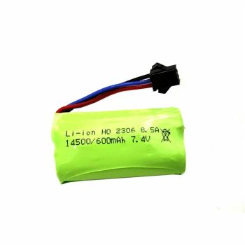 SG PINECONE FORSET 1612 WPL WP14 1/16 Piezas de automóviles RC 7.4v 600mAh 2S SM Plug Batería de ion litio 1612-056 Mode