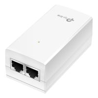 adaptador poe pasivo tp-link tl-poe4818g 48v 18w gigabit ethernet blanco montaje en pared