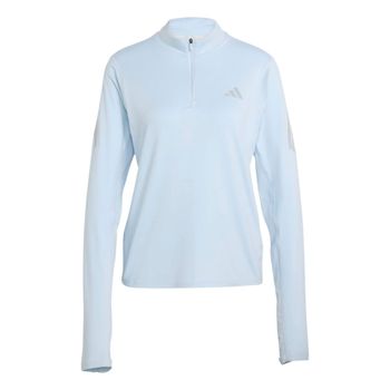 adidas adi365 Zip  Camiseta de running Mujeres-azul-gris