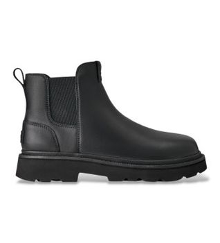 UGG para hombre. 1172990 Botines de Piel Chelsea Lug negro (40), Plano, Ninguno, Casual