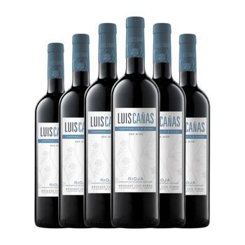 Luis Cañas Vino Tinto Rioja Joven 75 Cl 12.5% Vol. (pack De 6 Unidades)