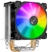 enfriador jonsbo cr-1200 92cm negro led rgb multicolor 2 heatpipes compatible intelamd