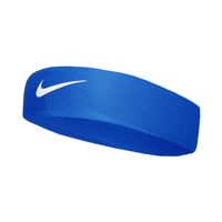 nike dri-fit fury classic cinta para la cabeza unisex - azul blanco