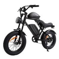 bicicleta electrica jking fxh-002 - motor 500w bateria 48v156ah 20x40 freno de disco - negro
