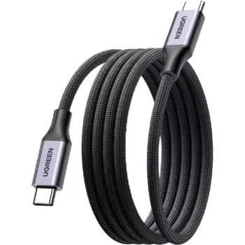 Cable USB-C Ugreen 55517 1m 100W Magnético Nylon Negro