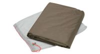 funda de suelo vaude para tienda allround space 2 personas marron