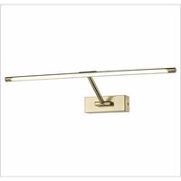 aplique led 10w metalico luz calida 3000k articulado 59cm bronce envejecido