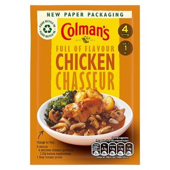 Colmans Chicken Chasseur Sachet