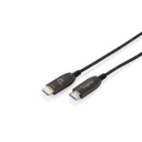 cable hdmi fibra optica hibrida digitus 100 m 8k 60 hz 48 gbps