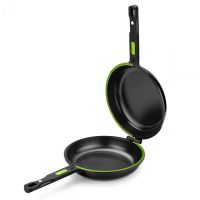 bra prior sarten doble para tortillas de aluminio fundido 20cm
