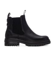 refresh para mujer 17292102-negro botines 172921 negro 38 plano cremallera casual