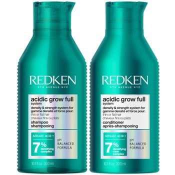 Redken Acidic Grow Full System Densyfying Shampoo 300ml & Redken Acidic Grow Full System Densifying Conditioner 300ml Duo