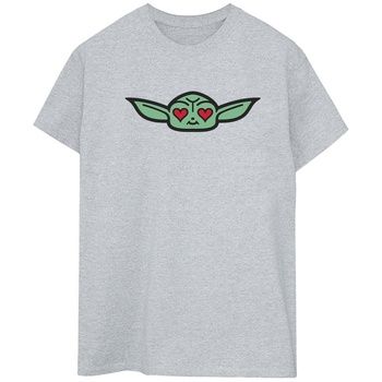 Disney Camiseta manga larga The Mandalorian para mujer
