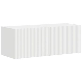 Mueble De Tv Montado En La Pared 2 Uds | Mueble De Salón | Gabinete De Tv 39 X 31 X 29,5 Cm