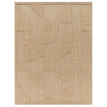 Alfombras de interior y exterior Bali beige 80x150 cm