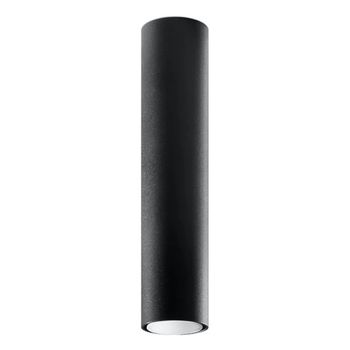 Foco de superficie vaza negro 40