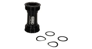 Eje de pedalier elvedes thread fit t47 86mm para shimano 24mm negro