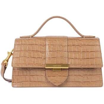 LANCASTER Bolso de mano Bolso de mano con solapa con cierre M Exo Ily Sable para mujer