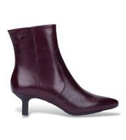 wonders para mujer g-7111 botines de piel talis granate 40 3 a 5cm cremallera casual fiesta
