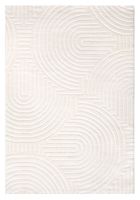 alfombra moderna lusenta beige 160x220 cm