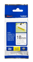 tape18mm black on white f p-touch tze