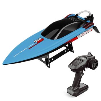 UDIRC UID025 RTR 2.4G Barco RC sin escobillas de 2.4G, volcó, enderezado automático, enfriamiento por agua, luz LED, imp