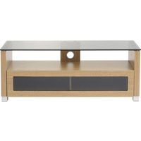 ttap elegance 1250 mm tv stand - light oak