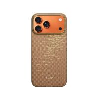 pitaka funda para iphone 17 pro max r carcasa ultra fina golden glint diseno ultraligero y ajuste preciso